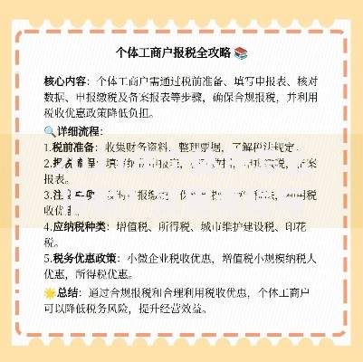 2021年个体户怎么报税？实用流程与省税技巧解析