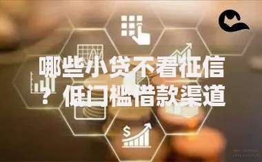 哪些小贷不看征信？低门槛借款渠道一览