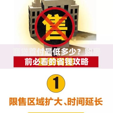 商贷首付最低多少？购房前必看的省钱攻略