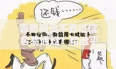 哪些网贷不看征信 容易通过？精选平台申请条件解析