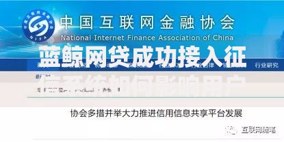 蓝鲸网贷成功接入征信系统如何影响用户信用管理？