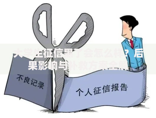大学生征信黑了会怎么样？后果影响与补救方案全解
