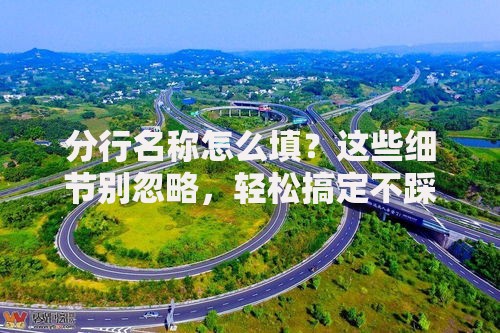 分行名称怎么填？这些细节别忽略，轻松搞定不踩坑