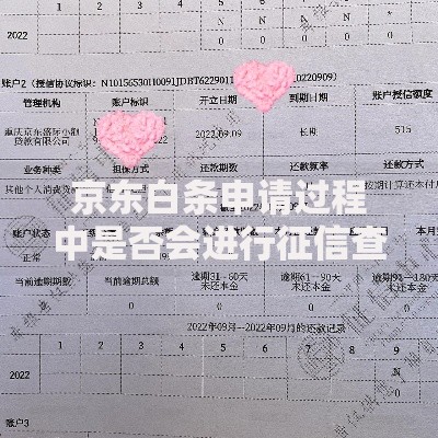 京东白条申请过程中是否会进行征信查询？解析信用评估规则