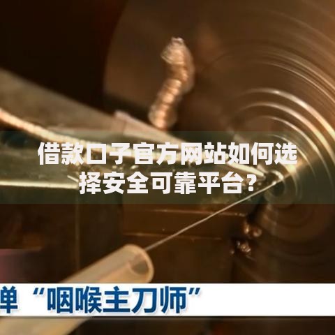 借款口子官方网站如何选择安全可靠平台？