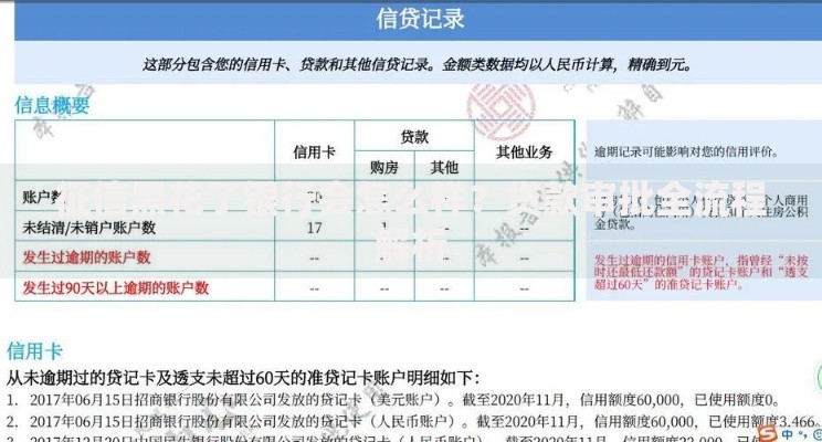 征信黑花了银行会怎么样？贷款审批全流程解析