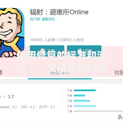 信用修复的标准和流程：一文搞懂如何挽救信用评分