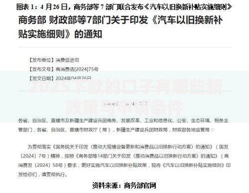 2025下款的口子有哪些新政策与申请条件