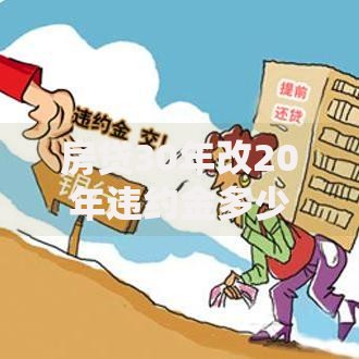 房贷30年改20年违约金多少？计算方式与规避指南
