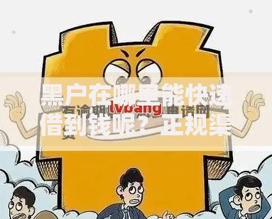 黑户在哪里能快速借到钱呢？正规渠道与风险分析