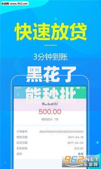 黑花了能秒批的借款口子如何选择安全渠道