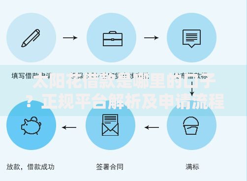 太阳花借款是哪里的口子？正规平台解析及申请流程全指南