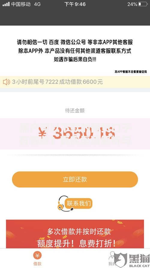 黑户可以下款的网贷口子有哪些？真实渠道解析与风险提示