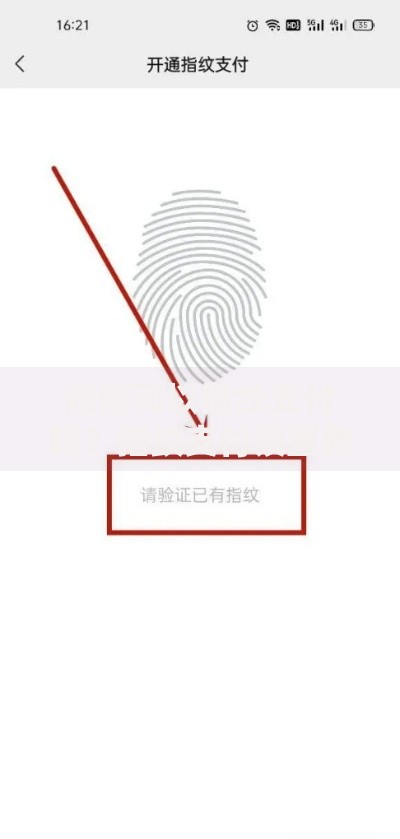 微信可以指纹支付吗？指纹支付设置教程与常见问题解答