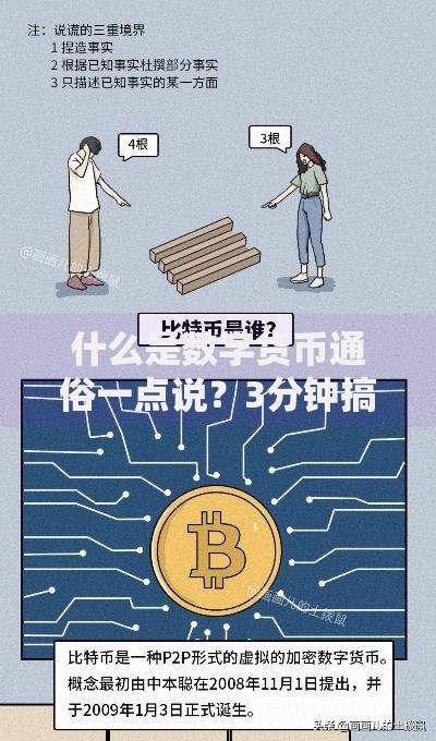 什么是数字货币通俗一点说？3分钟搞懂虚拟货币的秘密