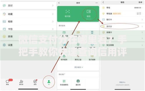 微信支付分在哪里看？手把手教你快速查询信用评分
