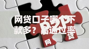 网贷口子哪个下款多？高通过率平台深度评测