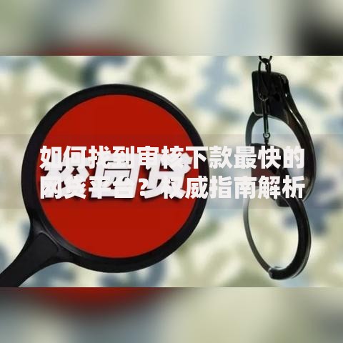 如何找到审核下款最快的网贷平台？权威指南解析