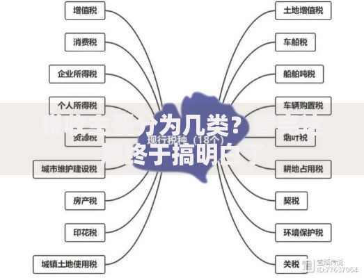 税收主要分为几类？看完这篇终于搞明白了