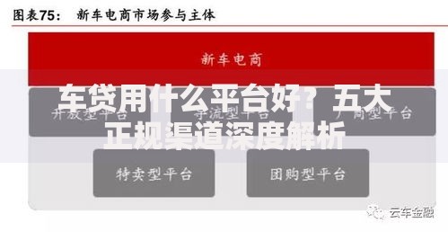 车贷用什么平台好？五大正规渠道深度解析