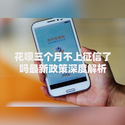 花呗三个月不上征信了吗最新政策深度解析