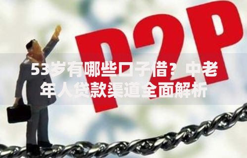 53岁有哪些口子借？中老年人贷款渠道全面解析
