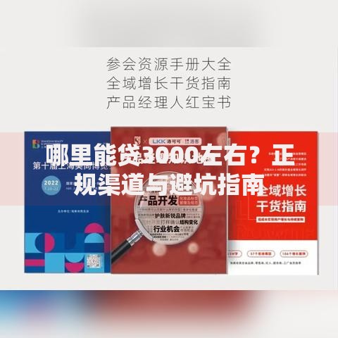 哪里能贷3000左右？正规渠道与避坑指南
