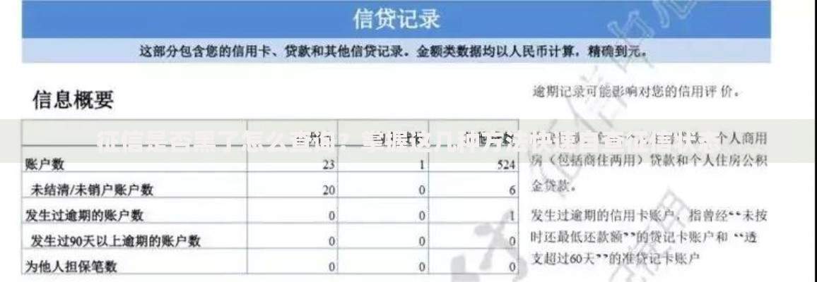 征信是否黑了怎么查询？掌握这几种方法快速自查征信状态