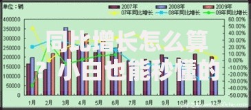 同比增长怎么算？小白也能秒懂的实用技巧