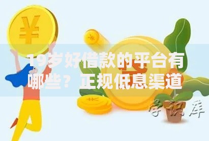 19岁好借款的平台有哪些?正规低息渠道深度解析 19岁好借款的平台有哪些?正规低息渠道深度解析