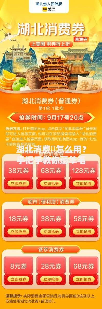 湖北消费劵怎么用？手把手教你薅羊毛+避坑指南