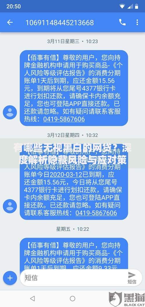 有哪些无视黑白的网贷？深度解析隐藏风险与应对策略