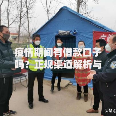 疫情期间有借款口子吗?正规渠道解析与风险防范 疫情期间有借款口子吗?正规渠道解析与风险防范
