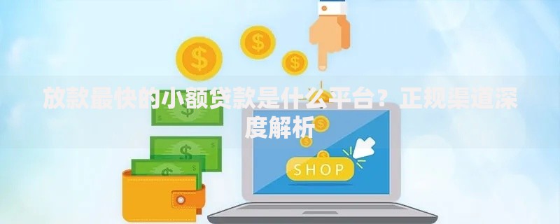 放款最快的小额贷款是什么平台？正规渠道深度解析