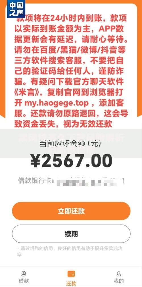 黑网贷多久下款风险解析与防范指南