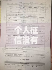 个人征信没有信用记录是什么意思？如何从零开始积累信用