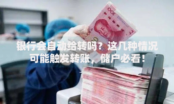银行会自动给转吗？这几种情况可能触发转账，储户必看！