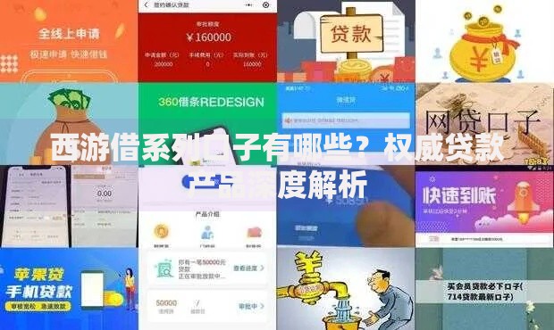 西游借系列口子有哪些？权威贷款产品深度解析