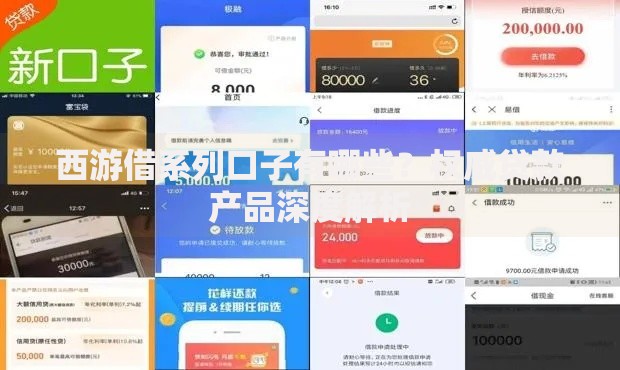 西游借系列口子有哪些？权威贷款产品深度解析
