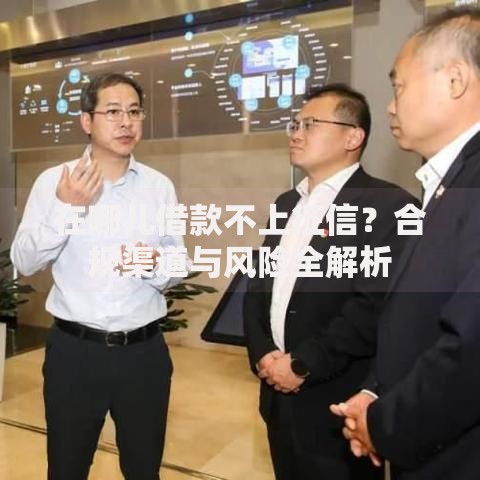 在哪儿借款不上征信？合规渠道与风险全解析
