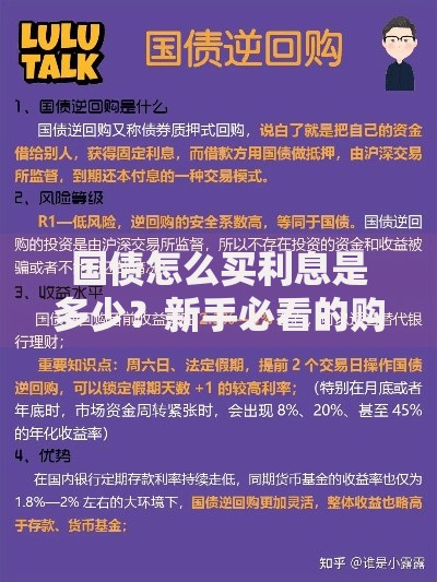 国债怎么买利息是多少？新手必看的购买指南与收益解析