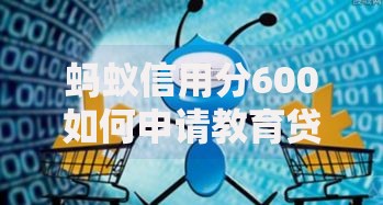 蚂蚁信用分600如何申请教育贷款？权威流程解析