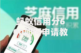 蚂蚁信用分600如何申请教育贷款？权威流程解析