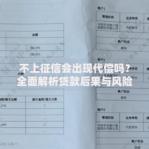 不上征信会出现代偿吗？全面解析贷款后果与风险
