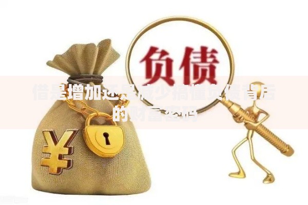 借是增加还是减少搞懂负债背后的财富密码