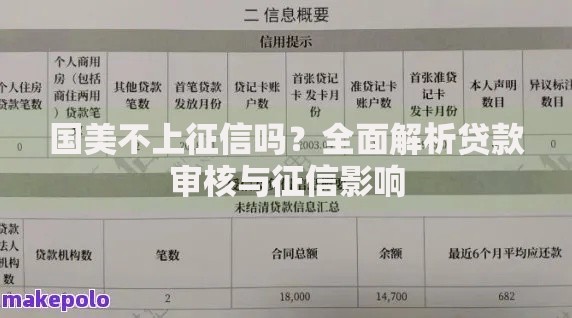 国美不上征信吗？全面解析贷款审核与征信影响