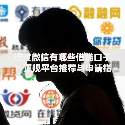 通过微信有哪些借钱口子？正规平台推荐与申请指南