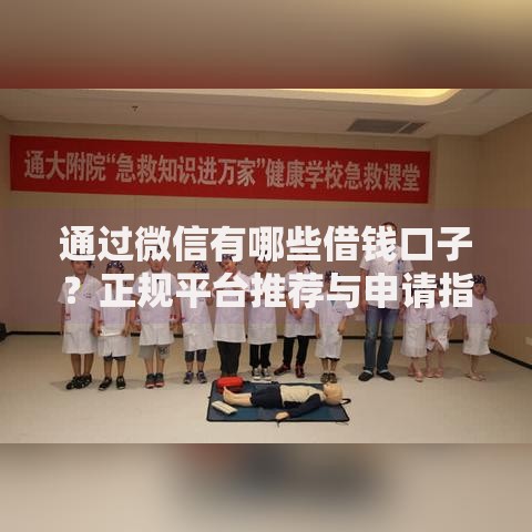 通过微信有哪些借钱口子？正规平台推荐与申请指南