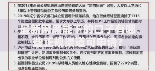 最新网黑能下的口子有哪些正规渠道可申请？