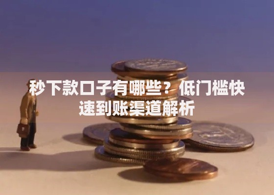 秒下款口子有哪些？低门槛快速到账渠道解析